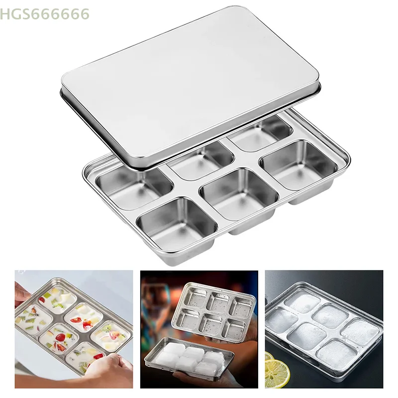 Ice Cube Mold Coffee Freezer Tray Cubes Stainless Steel Wear-resistant Non-stick Whiskey Making Sphere Steel Lid Box
Ice Cube Mold Coffee Freezer Tray Cubes Stainless Steel Wear-resistant Non-stick Whiskey Making Sphere Steel Lid Box