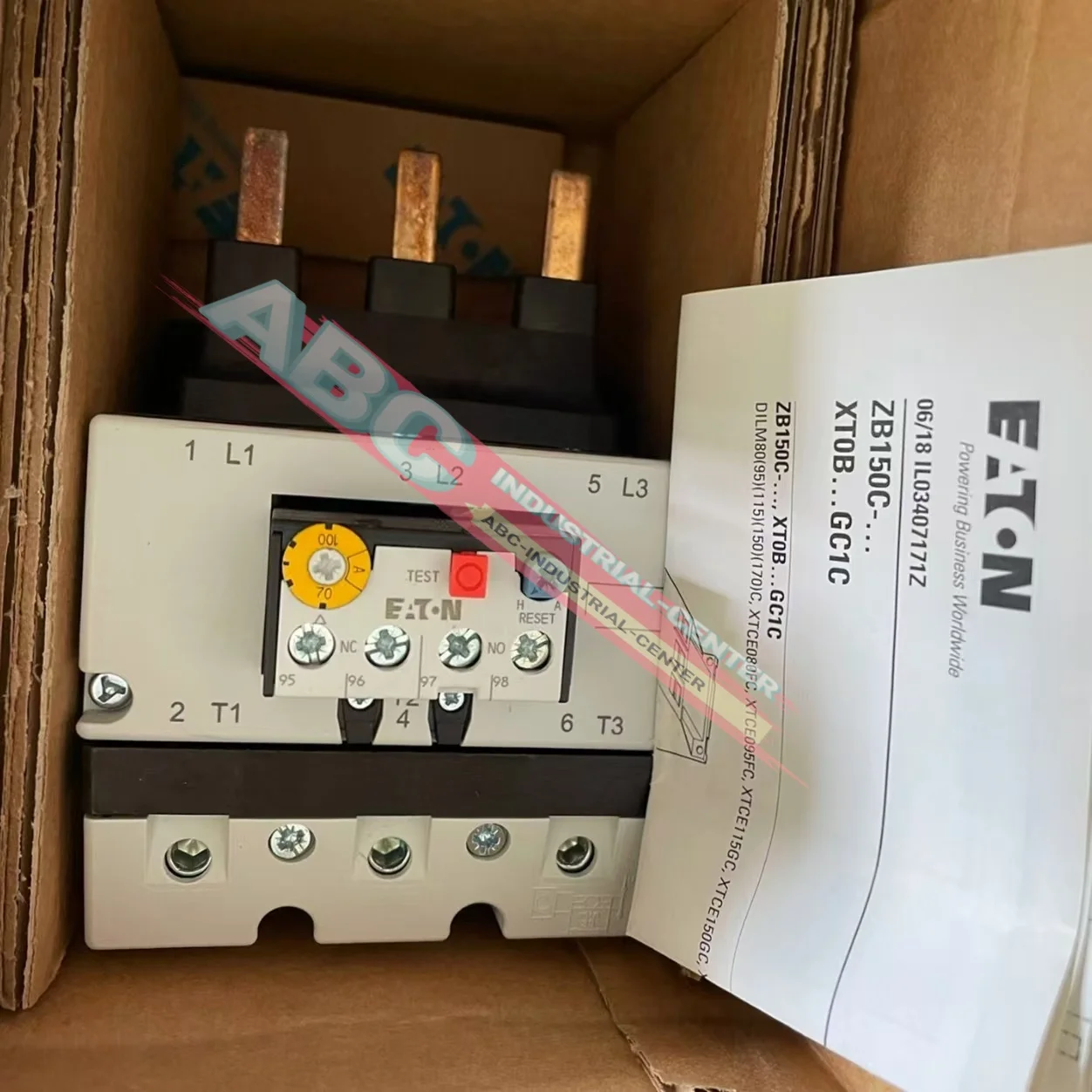 hermal Overload new in box ZB150-100 ZB150C-100
hermal Overload new in box ZB150-100 ZB150C-100