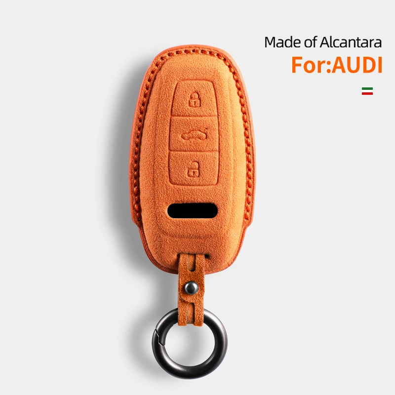 Alcantara Wrap Car Remote Key Case Cover Fob Shell For Audi Q8 RSQ8 A6 C8 S6 RS6 A7 S7 RS7 A3 8Y A8 D5 4N RS E-tron GT Q4 Q7 4M
Alcantara Wrap Car Remote Key Case Cover Fob Shell For Audi Q8 RSQ8 A6 C8 S6 RS6 A7 S7 RS7 A3 8Y A8 D5 4N RS E-tron GT Q4 Q7 4M