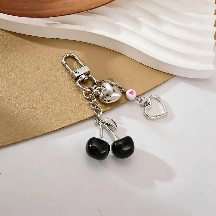 Unisex Shiny Faux Cherry Keychain Fashion 3D Bag Charm Pendant For Women Men
Unisex Shiny Faux Cherry Keychain Fashion 3D Bag Charm Pendant For Women Men
