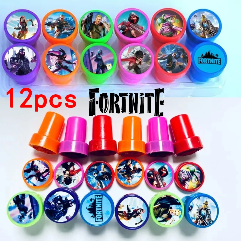 12Pcs Fortnites Seal Stamps DIY Decoration Party Favors Birthday Gift for Kid Goody Bag Fillers Classroom Reward Prizes toy gift
12Pcs Fortnites Seal Stamps DIY Decoration Party Favors Birthday Gift for Kid Goody Bag Fillers Classroom Reward Prizes toy gift