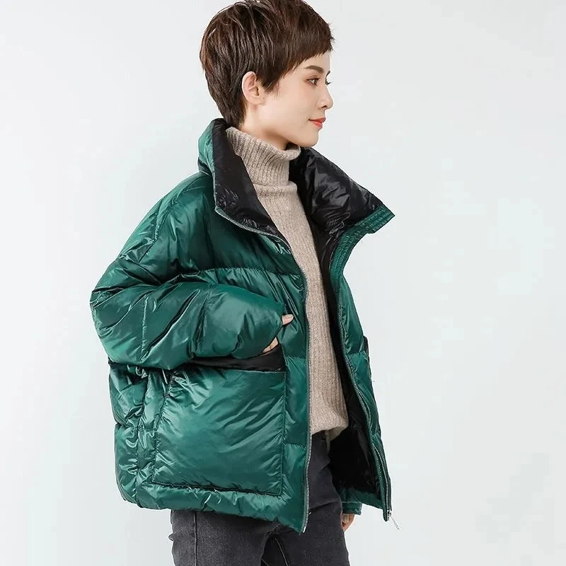Down Cotton Jacket Women 2022 Autumn Winter New Fashion Loose Versatile Bread Padded Coat Female Short Thick Casual Warm Parkas
Down Cotton Jacket Women 2022 Autumn Winter New Fashion Loose Versatile Bread Padded Coat Female Short Thick Casual Warm Parkas