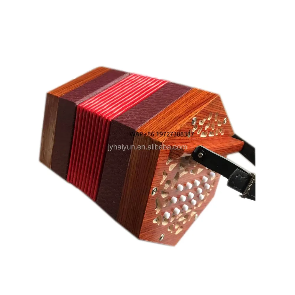 Professional JBC30 Concertina Accordion High Quality 30-Button Diatonic Acordeon Instrument Celluloid Wood Construction
Professional JBC30 Concertina Accordion High Quality 30-Button Diatonic Acordeon Instrument Celluloid Wood Construction