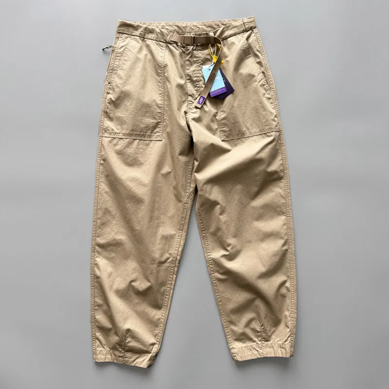 2026 Spring Summer Thin Grid Pattern 100% Cotton Washed Pants for Men Japanese-style Slightly Loose Tapered Casual Trousers
2026 Spring Summer Thin Grid Pattern 100% Cotton Washed Pants for Men Japanese-style Slightly Loose Tapered Casual Trousers