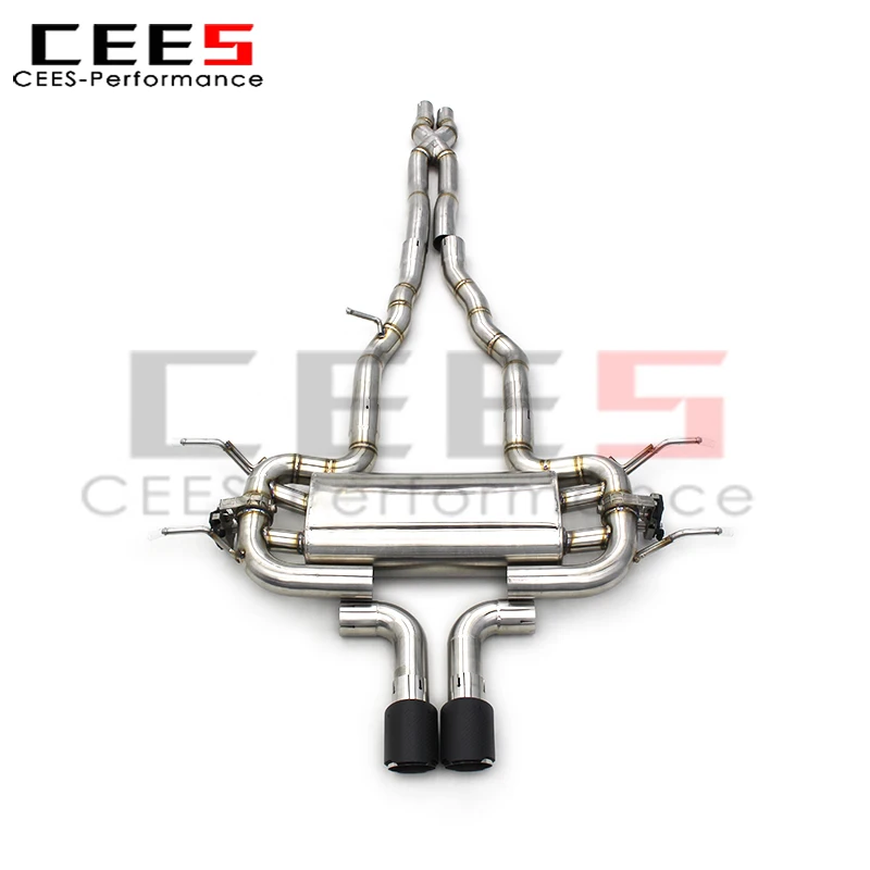 CEES из нержавеющей стали, выхлопные трубы для Jaguar F-TYPE 3.0T 2017-2021, глушитель клапана, автозапчасти
CEES из нержавеющей стали, выхлопные трубы для Jaguar F-TYPE 3.0T 2017-2021, глушитель клапана, автозапчасти