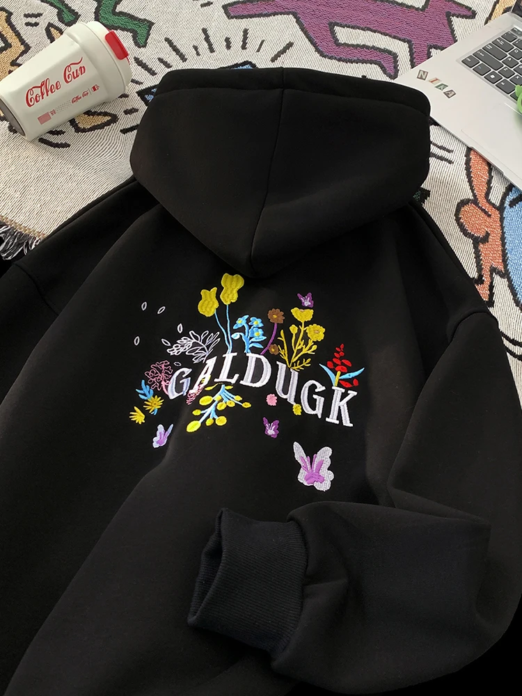 Elegant Floral Embroidery Hoodie Sweatshirt for Men And Women Heavyweight Hardwearing Autumn Winter American Style Couple Jacket
Elegant Floral Embroidery Hoodie Sweatshirt for Men And Women Heavyweight Hardwearing Autumn Winter American Style Couple Jacket