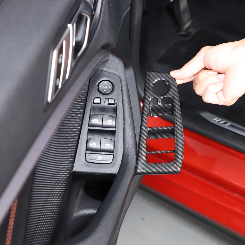 For BMW 1 2 Series F40 F44 2020-2023 ABS Carbon Fiber Car Glass Lift Frame Trim Cover Interior Car Accessories
For BMW 1 2 Series F40 F44 2020-2023 ABS Carbon Fiber Car Glass Lift Frame Trim Cover Interior Car Accessories