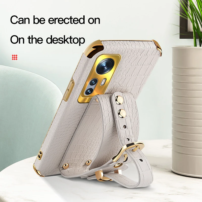 For XiaoMi 14 11T 12X 13 Lite 12S Ultra 15T Crocodile Pattern PU Strap Leather Silicone Anti-Drop Soft Cover Phone Case Holder
For XiaoMi 14 11T 12X 13 Lite 12S Ultra 15T Crocodile Pattern PU Strap Leather Silicone Anti-Drop Soft Cover Phone Case Holder