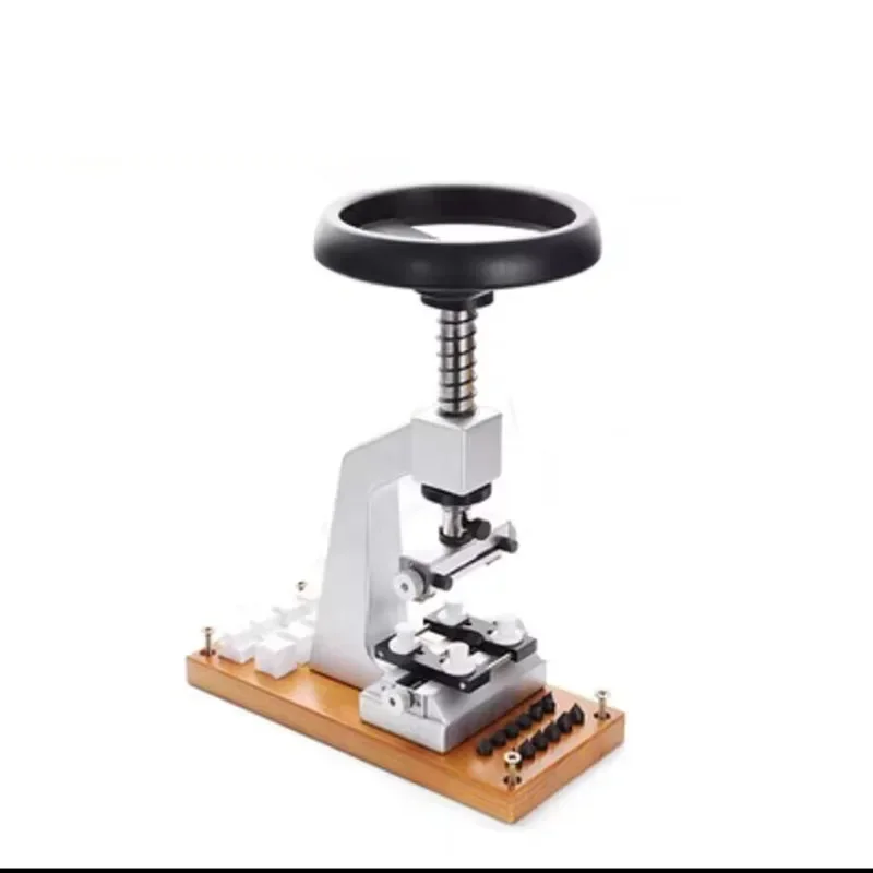 Switch Screw Bottom Cover Machine with Steering Wheel Watch Opener Open Screw Cover Type Watch Repair Tool 5700 Desktop
Switch Screw Bottom Cover Machine with Steering Wheel Watch Opener Open Screw Cover Type Watch Repair Tool 5700 Desktop