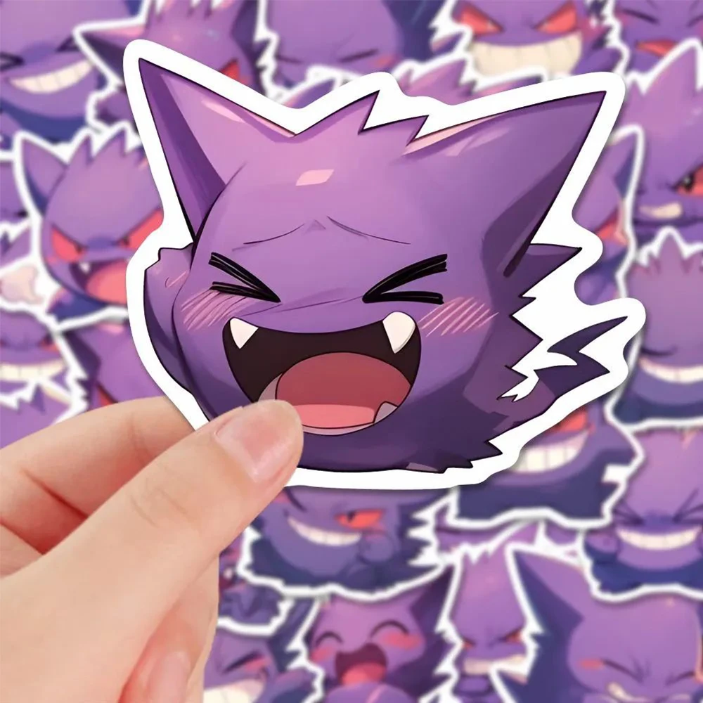 10/30/50PCS Cute Pokemon Gengar Stickers for Kids DIY Phone Skateboard Laptop PVC Waterproof Kids Toy Graffiti Cartoon Decals
10/30/50PCS Cute Pokemon Gengar Stickers for Kids DIY Phone Skateboard Laptop PVC Waterproof Kids Toy Graffiti Cartoon Decals
