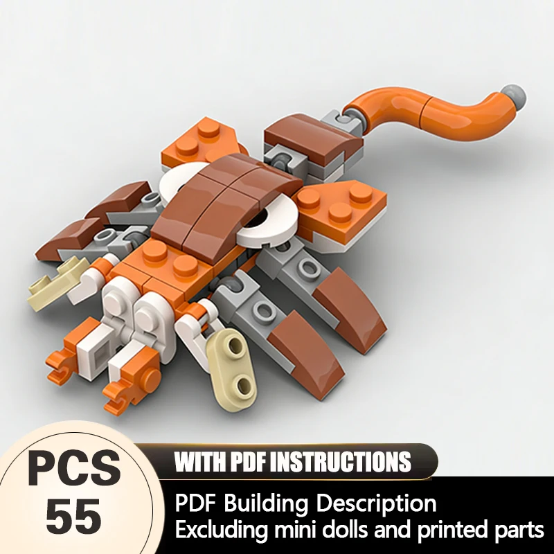 Creators Animal Series Model MOC Building Bricks Fictional Creature Modular Technology Gifts Holiday Assemble Children Toys Suit
Creators Animal Series Model MOC Building Bricks Fictional Creature Modular Technology Gifts Holiday Assemble Children Toys Suit