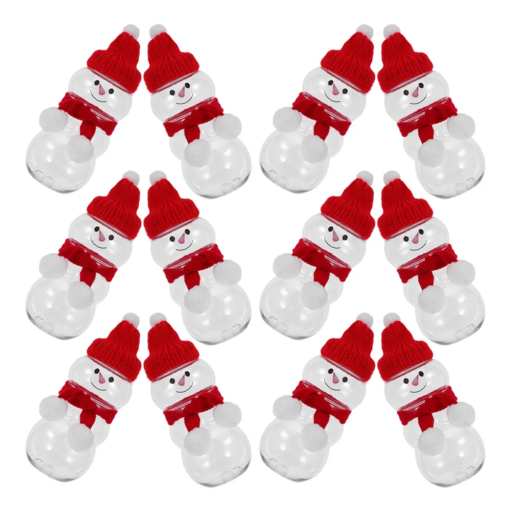 12Set Snowman Packaging Bottles Christmas Containers Clear Plastic Reusable Milk Smoothies Candy Storage Party
12Set Snowman Packaging Bottles Christmas Containers Clear Plastic Reusable Milk Smoothies Candy Storage Party