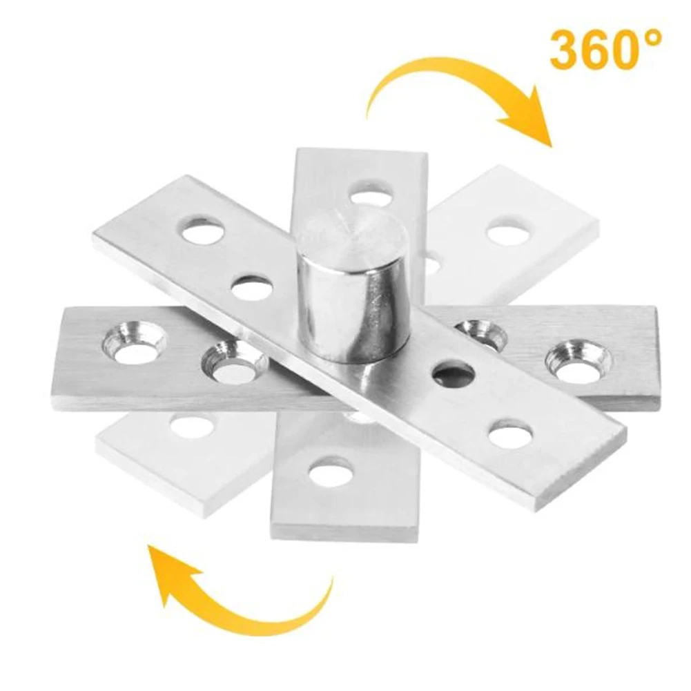 2pcs Stainless Steel 360 Degree Upper and Lower Door Hinges for Wooden Doors and Cabinets Providing Smooth Rotation and Strength
2pcs Stainless Steel 360 Degree Upper and Lower Door Hinges for Wooden Doors and Cabinets Providing Smooth Rotation and Strength