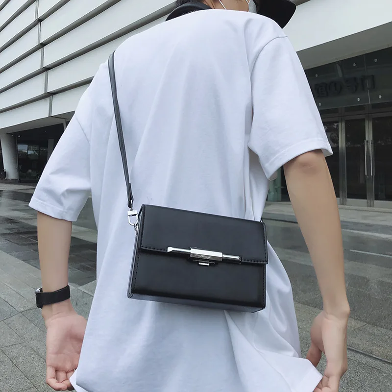 Designer Small Square Bag Unisex PU Leather Flap Mobile Phone Bags Fashion Crossbody Shoulder bag Men Mini Box Женская сумка sac
Designer Small Square Bag Unisex PU Leather Flap Mobile Phone Bags Fashion Crossbody Shoulder bag Men Mini Box Женская сумка sac