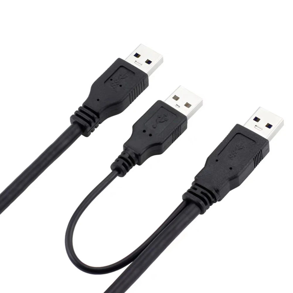 0.5M USB3.0 male to male 3USB portable hard drive data cable connection cable 3A with auxiliary power port 3AM dual head power s
0.5M USB3.0 male to male 3USB portable hard drive data cable connection cable 3A with auxiliary power port 3AM dual head power s