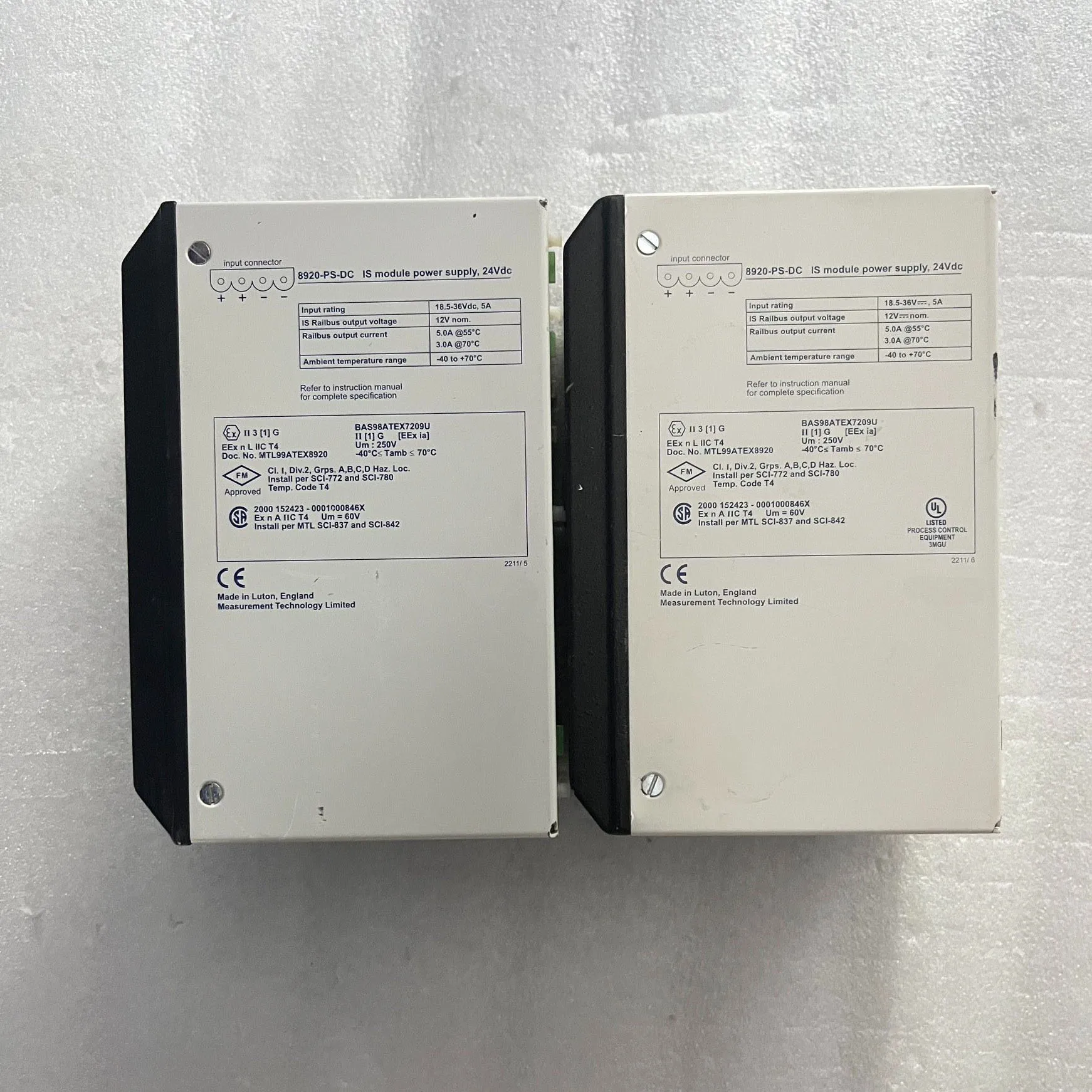 8920-PS-DC Power Module Used in good condition 3 months warranty
8920-PS-DC Power Module Used in good condition 3 months warranty