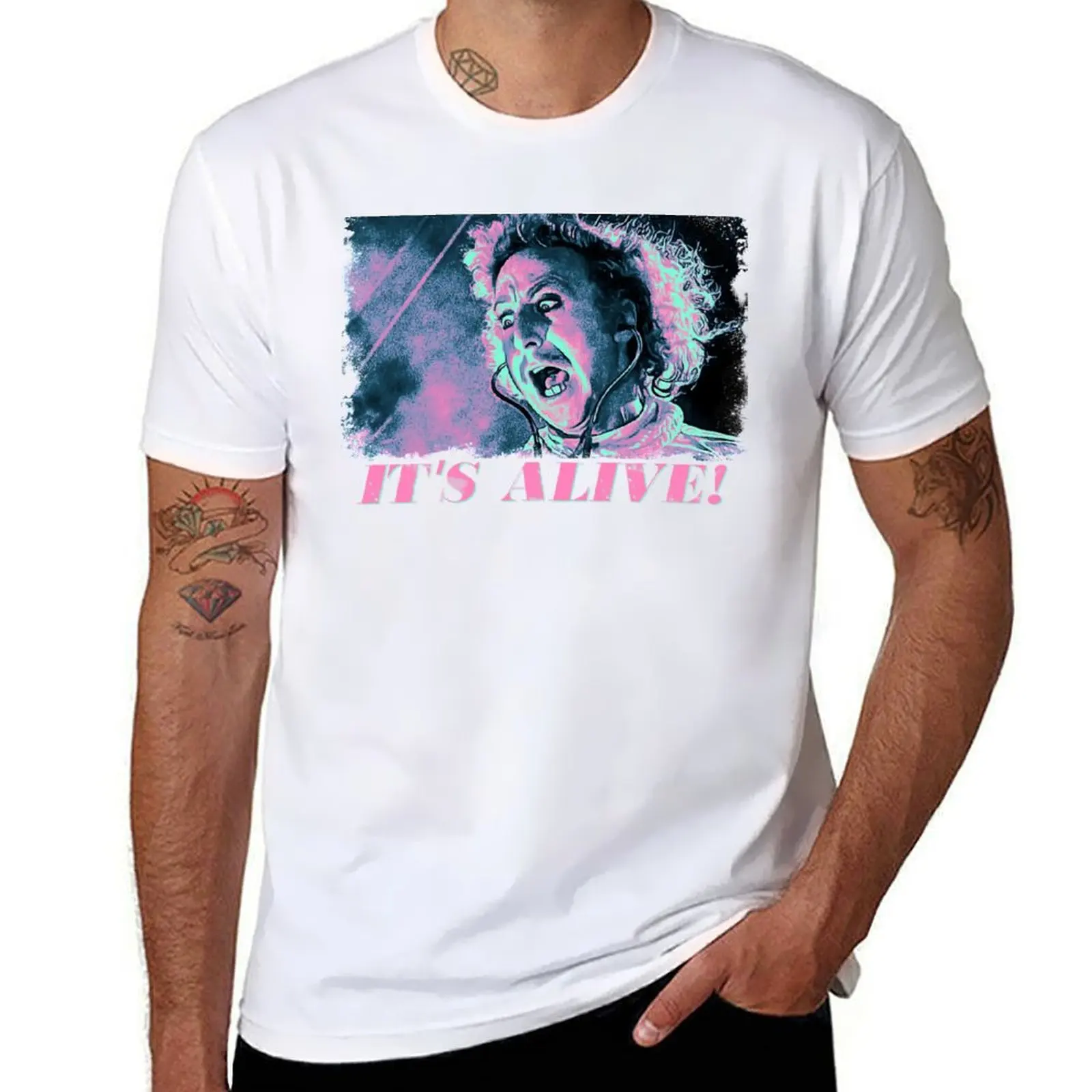 It's Alive! T-Shirt t shirt man plain man t shirt cotton high quality T-Shirt
It's Alive! T-Shirt t shirt man plain man t shirt cotton high quality T-Shirt