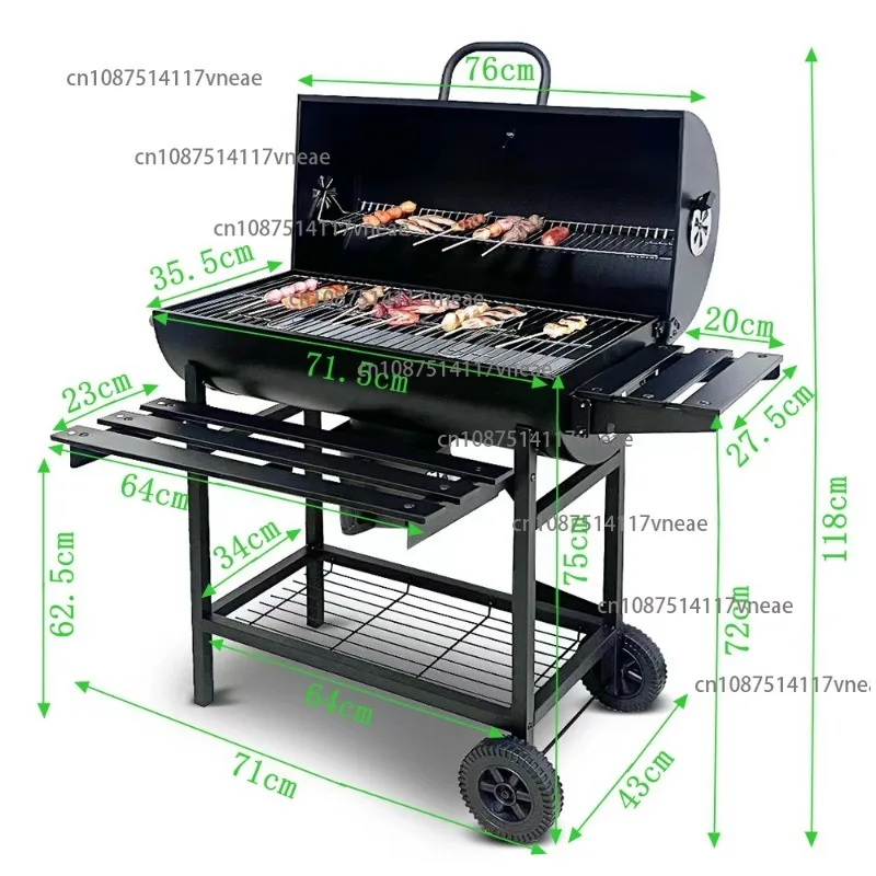 Multi-Function Grill Garden Barbecue Grill Assembly Outdoor Detachable Grill Rack
Multi-Function Grill Garden Barbecue Grill Assembly Outdoor Detachable Grill Rack