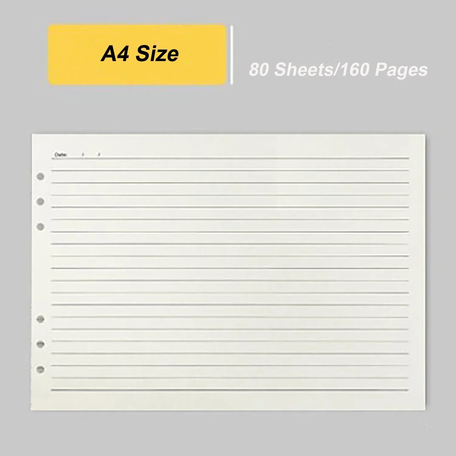 Сменная бумага формата А4 Simplenote, высококачественные вставки, бумажные кольца, планировщик, внутренние страницы, 80 листов, 160 страниц, сменная бумага для материала
Сменная бумага формата А4 Simplenote, высококачественные вставки, бумажные кольца, планировщик, внутренние страницы, 80 листов, 160 страниц, сменная бумага для материала