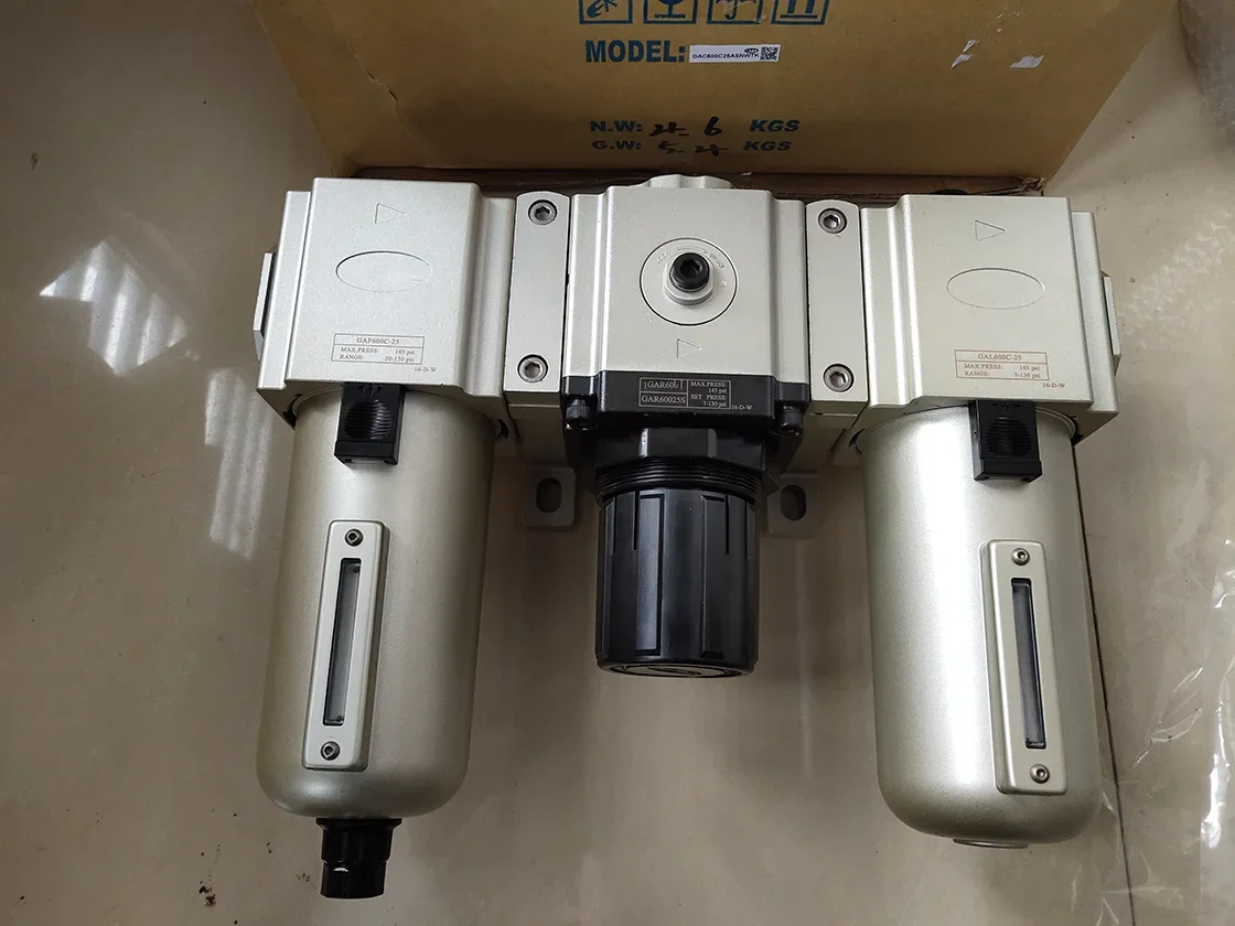 Airtac original GAC Series Air Source Processor Triplet Filters GAC100 GAC200 GAC300 GAC400 GAC500 GAC600
Airtac original GAC Series Air Source Processor Triplet Filters GAC100 GAC200 GAC300 GAC400 GAC500 GAC600