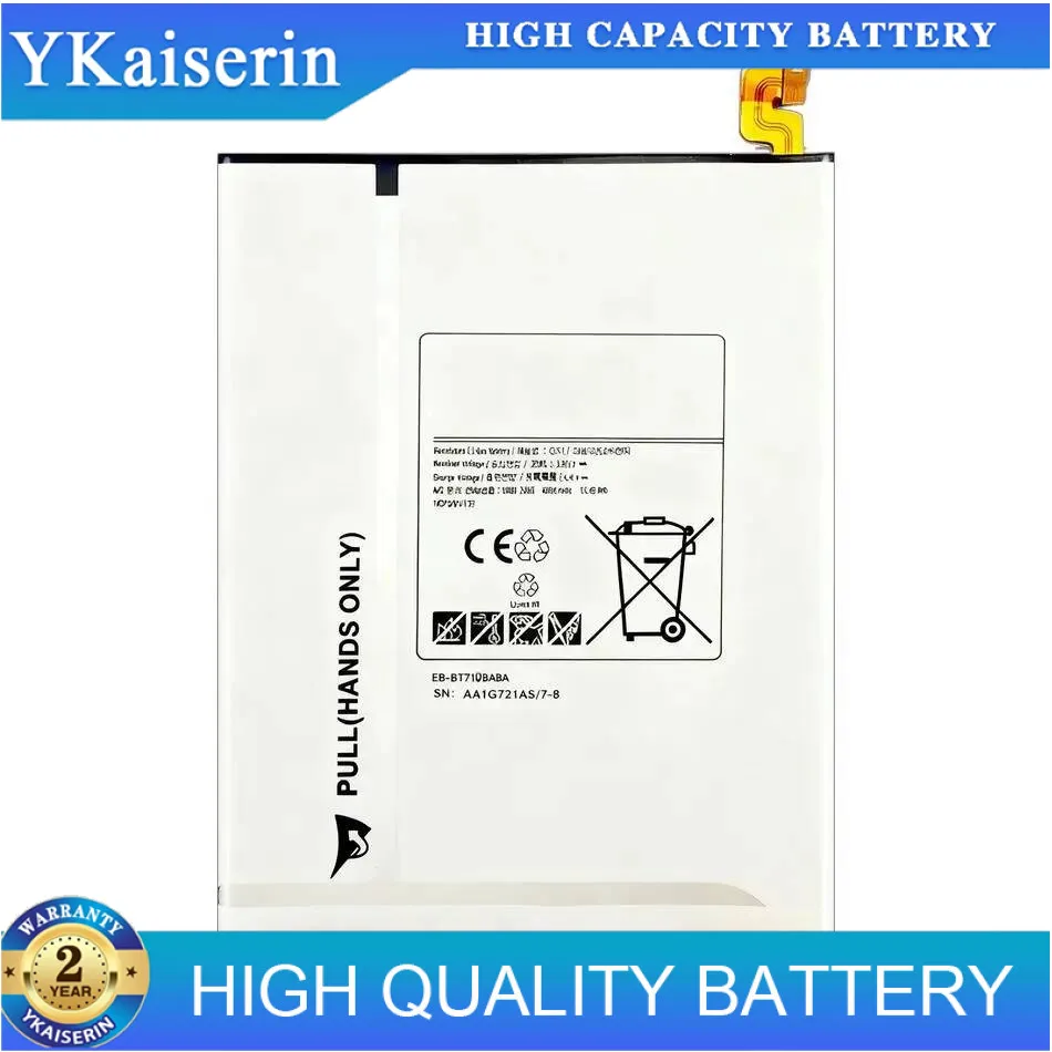 Оптимизированный аккумулятор для планшета емкостью 4000 мАч для Samsung Galaxy Tab S2 8,0 SM T710 T715 T715C EB-BT710ABE
Оптимизированный аккумулятор для планшета емкостью 4000 мАч для Samsung Galaxy Tab S2 8,0 SM T710 T715 T715C EB-BT710ABE