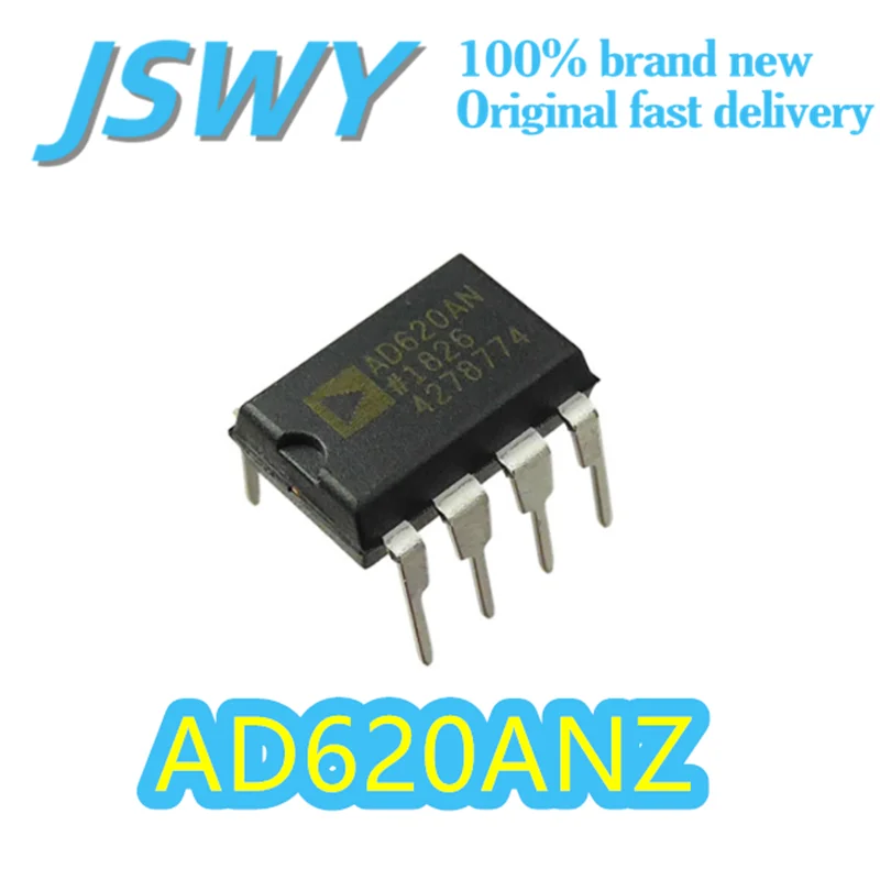 (3/30 pieces) AD620ANZ Silk Screen AD620 DIP-8 Package Single Channel High Precision Instrument Original Quick Shipping
(3/30 pieces) AD620ANZ Silk Screen AD620 DIP-8 Package Single Channel High Precision Instrument Original Quick Shipping
