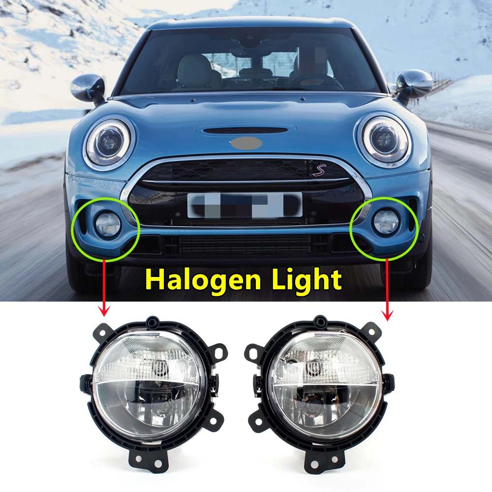 Front Fog Lamp Light With Halogen Bulbs 63177298331;63177298332 For Mini Cooper Clubman F54 2014 2015 2016 2017 2018 2019
Front Fog Lamp Light With Halogen Bulbs 63177298331;63177298332 For Mini Cooper Clubman F54 2014 2015 2016 2017 2018 2019