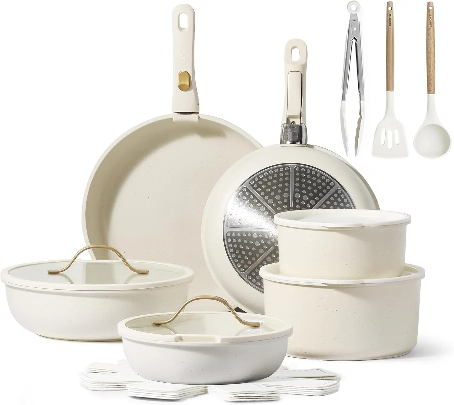 Nonstick Cookware Set Detachable Handle, Kitchen Cookware Sets with Removable Handle, RV Cookware Set, Oven Safe
Nonstick Cookware Set Detachable Handle, Kitchen Cookware Sets with Removable Handle, RV Cookware Set, Oven Safe