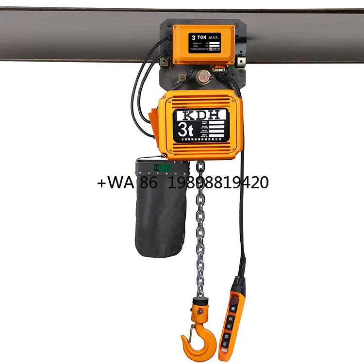 Настраиваемый эквалайзер, 3-фазный двигатель, 220 В, 3 тонны, индивидуальный сверхмощный кран, электрическая цепная таль с крючком
Настраиваемый эквалайзер, 3-фазный двигатель, 220 В, 3 тонны, индивидуальный сверхмощный кран, электрическая цепная таль с крючком