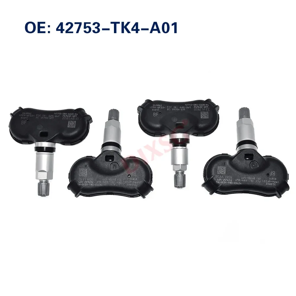 Датчик давления в шинах, 4 шт., 42753TK4A01 для Acura TSX (2009-2014), ZDX (2010-2015), HONDA CRV (2012-2014), 315 МГц TPMS 42753-TK4-A01
Датчик давления в шинах, 4 шт., 42753TK4A01 для Acura TSX (2009-2014), ZDX (2010-2015), HONDA CRV (2012-2014), 315 МГц TPMS 42753-TK4-A01