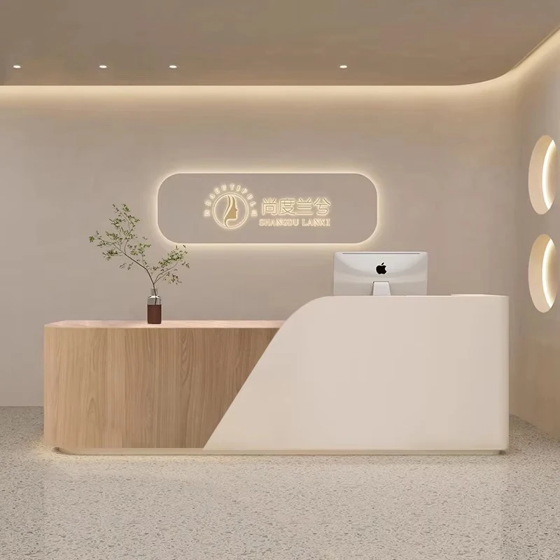 Beauty Salon Reception Desks Decoration Accessories Luxury Reception Desk Modern Escritorio De Recepcion Commercial Furniture
Beauty Salon Reception Desks Decoration Accessories Luxury Reception Desk Modern Escritorio De Recepcion Commercial Furniture