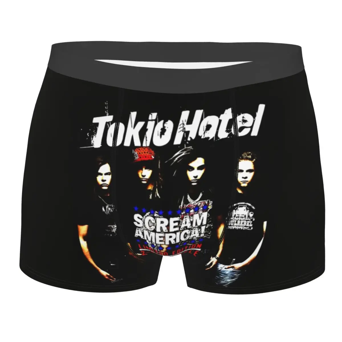 Tokio Hotels Heavy Metal Music Rock Boxer Shorts Men 3D Printed Male Breathbale Underwear Panties Briefs
Tokio Hotels Heavy Metal Music Rock Boxer Shorts Men 3D Printed Male Breathbale Underwear Panties Briefs