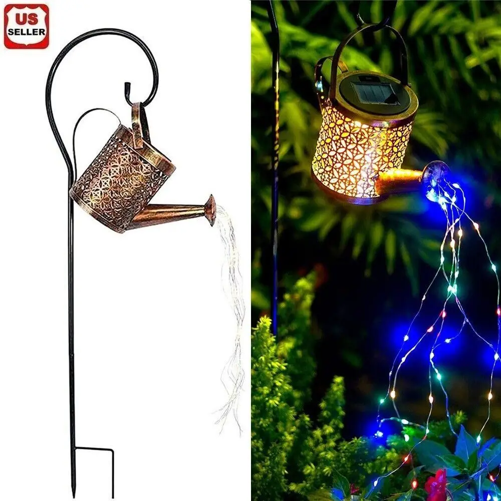 Solar Watering Can Light Garden Outdoor Waterproof Kettle Yard Art Lamp Decor US
Solar Watering Can Light Garden Outdoor Waterproof Kettle Yard Art Lamp Decor US