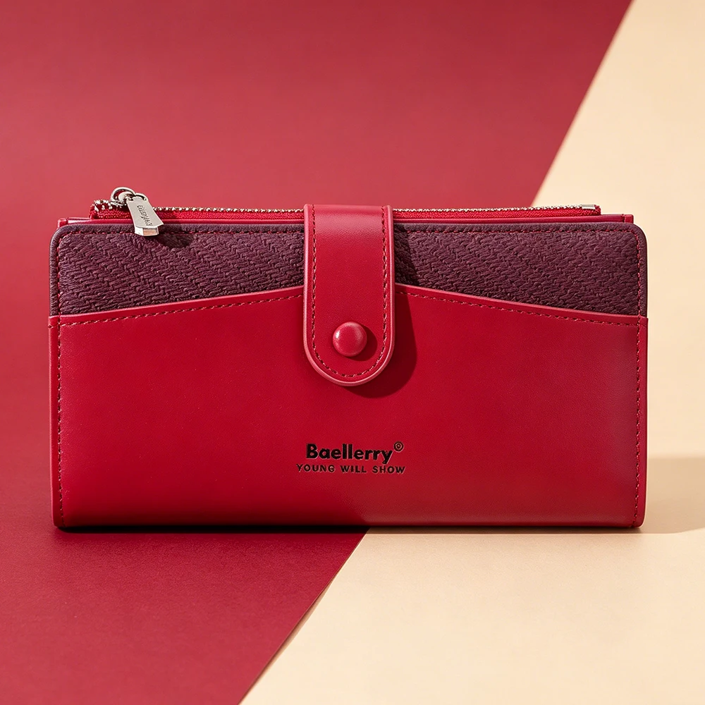 High Quality Large Capacity Women's Long Wallet Card Holder Zipper Female Coin Purse Simple Short Card Clip Photo Holdder Wallet
High Quality Large Capacity Women's Long Wallet Card Holder Zipper Female Coin Purse Simple Short Card Clip Photo Holdder Wallet