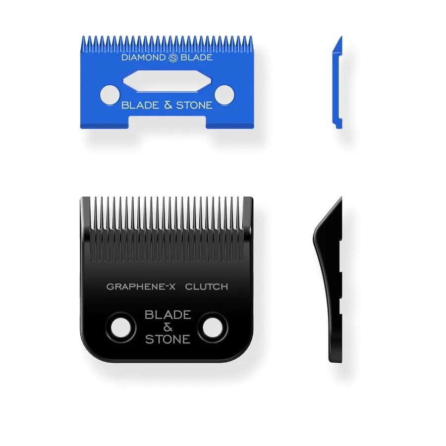 Replacement Clipper Blade for Cordless Clippers and Most Popular Barber Tools - Diamond-S with Micro-Gap Technology and Graphen
Replacement Clipper Blade for Cordless Clippers and Most Popular Barber Tools - Diamond-S with Micro-Gap Technology and Graphen