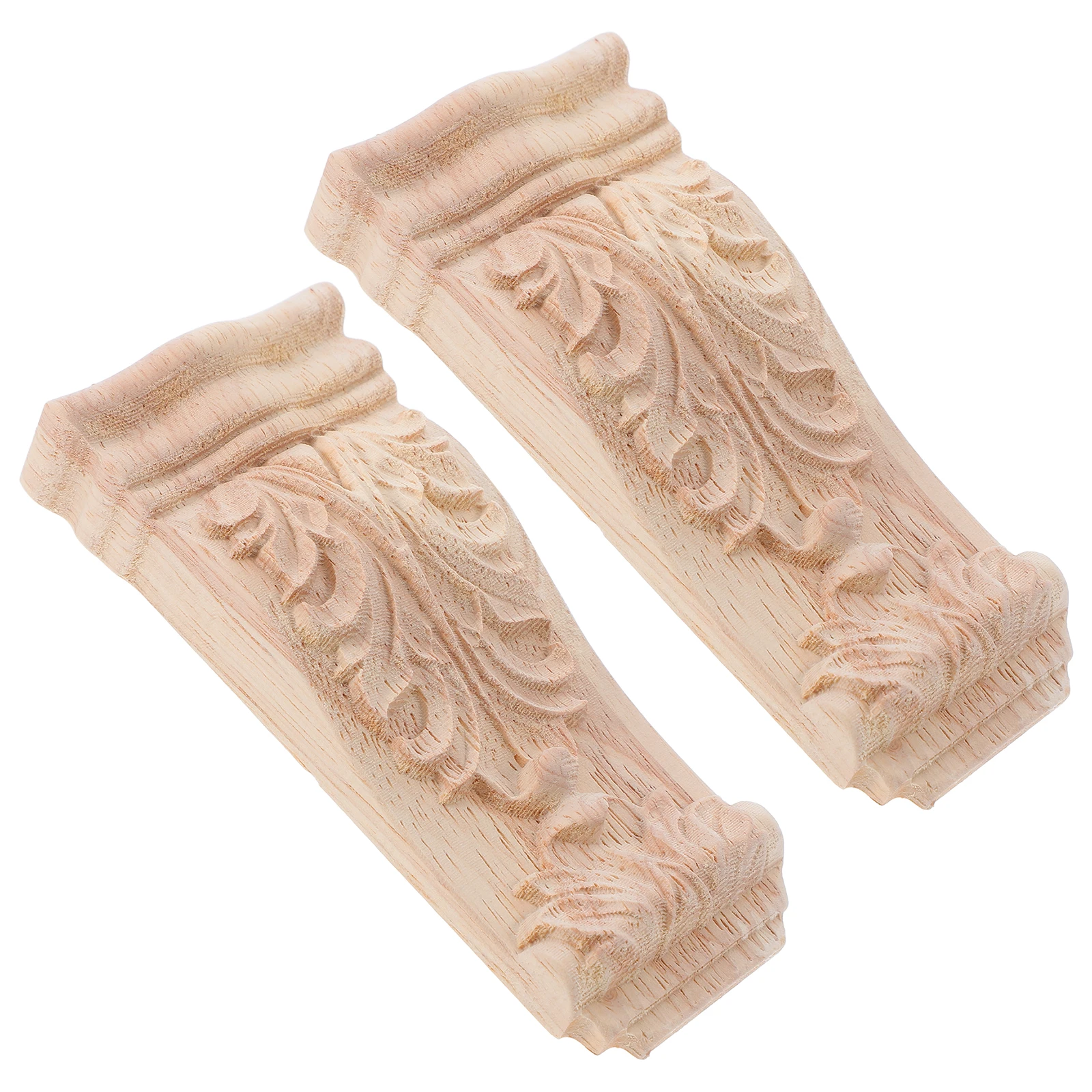 2 Pcs Wooden Roman Column Corner Applique Corbels Decorative Carving Onlay Appliques Furniture Durable Solid Wood Elegant
2 Pcs Wooden Roman Column Corner Applique Corbels Decorative Carving Onlay Appliques Furniture Durable Solid Wood Elegant
