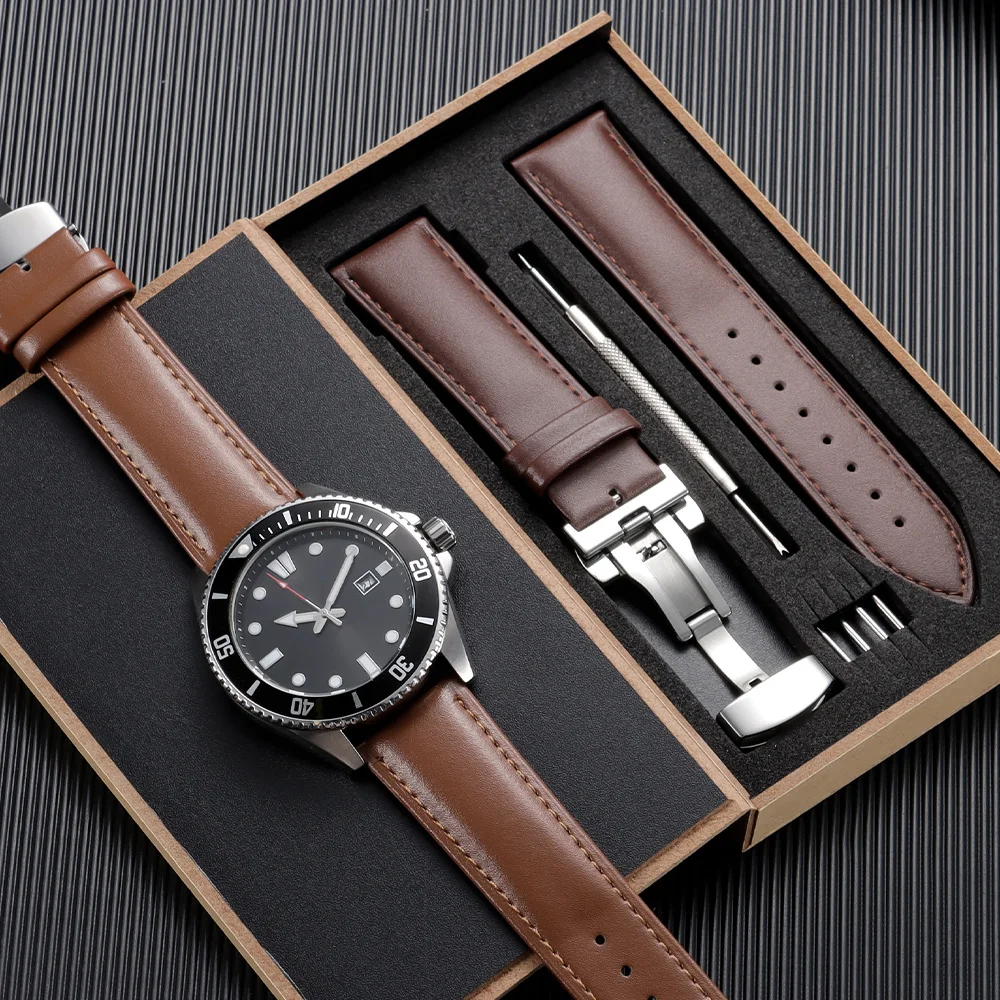 12/13/14/15/16/17/18/19/20/21/22/23/24mm Red Brown Watch Strap Business Leather Watchband Butterfly Buckle with Box Wrist Belt
12/13/14/15/16/17/18/19/20/21/22/23/24mm Red Brown Watch Strap Business Leather Watchband Butterfly Buckle with Box Wrist Belt