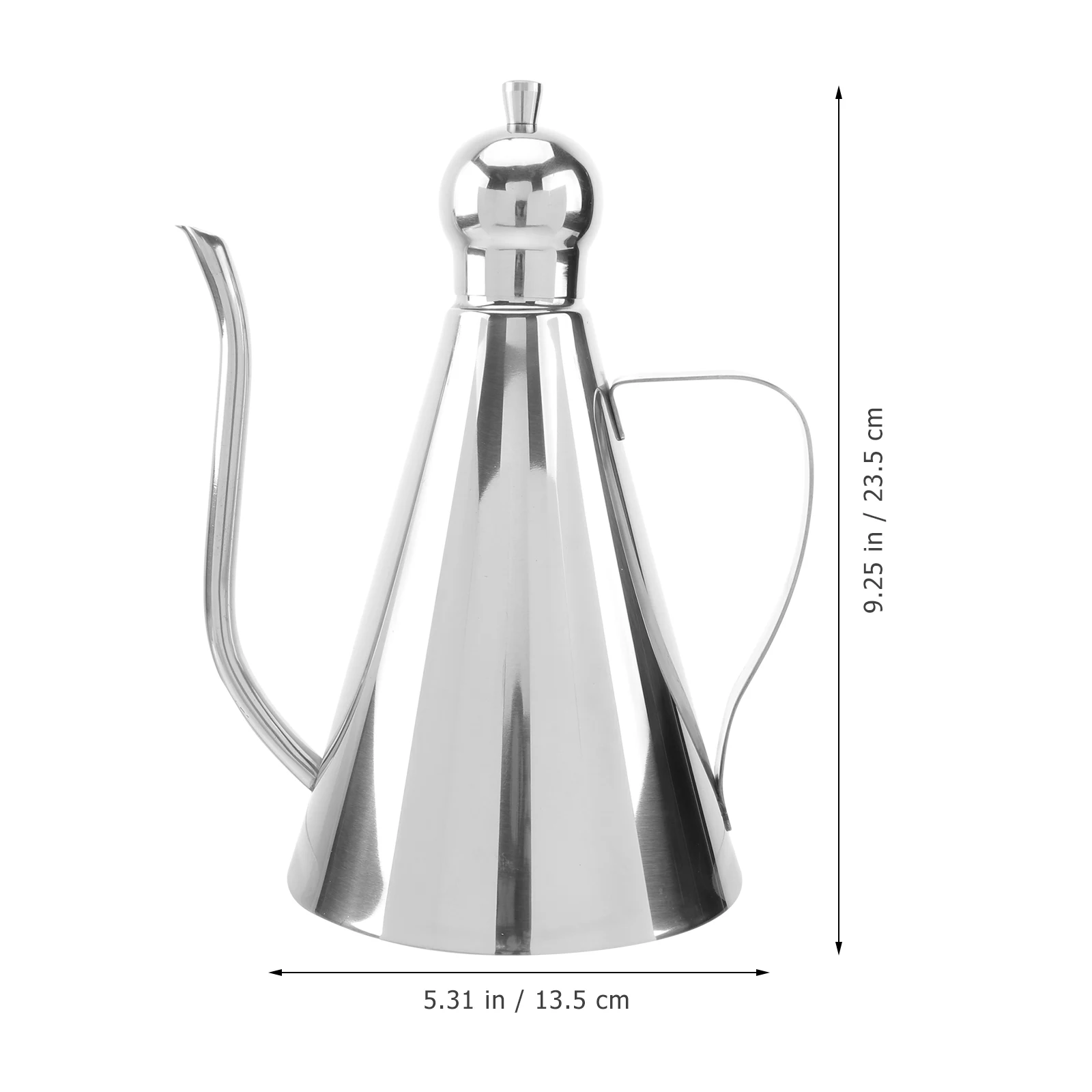 304 Stainless Steel Oil Dispenser Bottle Leak-Proof Condiment Container Dust Cover for Oil Vinegar Soy Sauce Cooking Liquor
304 Stainless Steel Oil Dispenser Bottle Leak-Proof Condiment Container Dust Cover for Oil Vinegar Soy Sauce Cooking Liquor