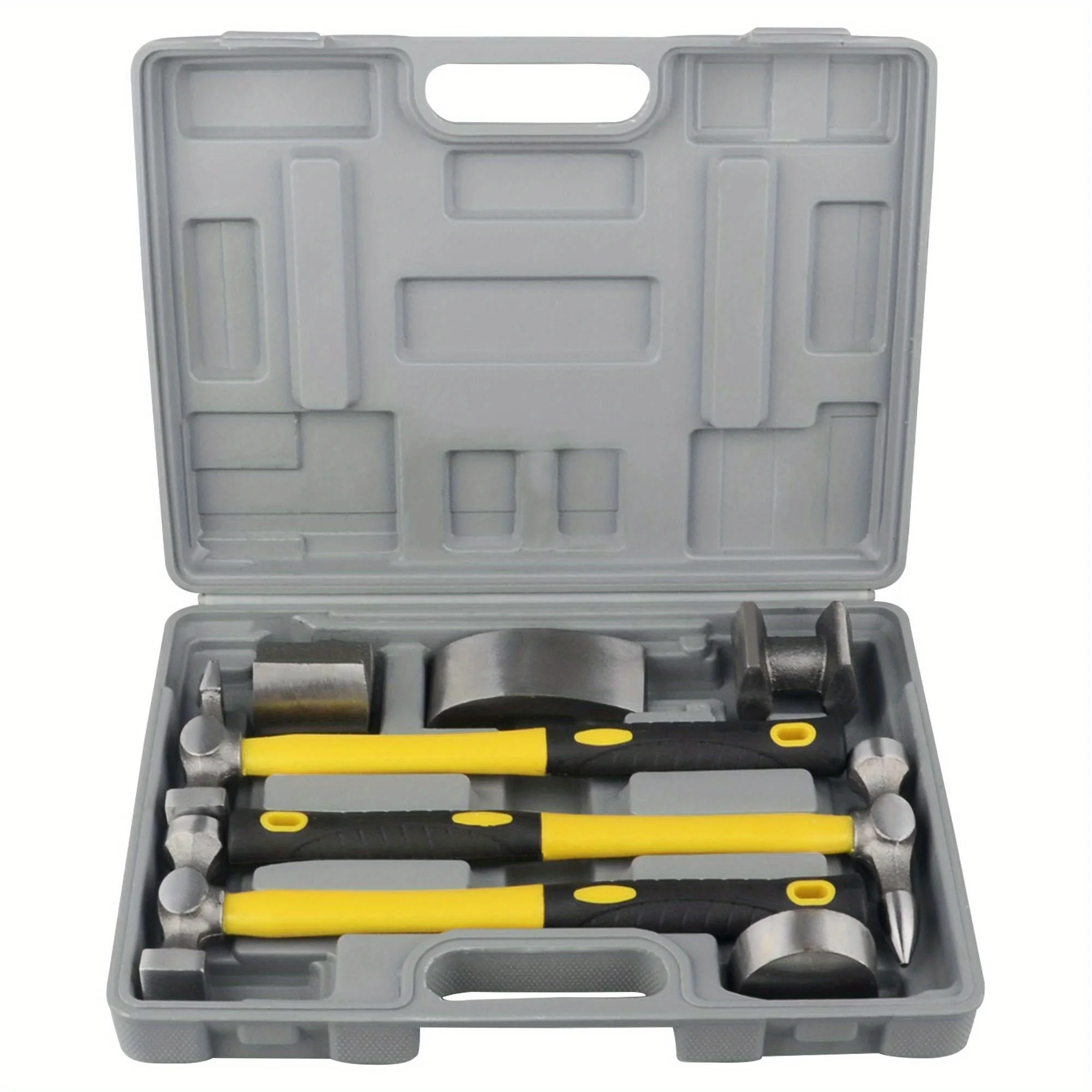 Automobile Magnesium Steel Sheet Metal Hammer Tool Set - 7-piece Set for Automobile Sheet Metal Repair Tools
Automobile Magnesium Steel Sheet Metal Hammer Tool Set - 7-piece Set for Automobile Sheet Metal Repair Tools