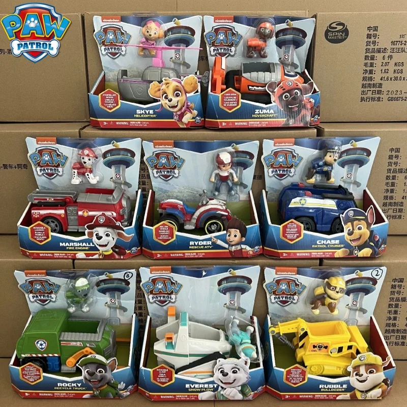 Genuine Hot Paw Patrol Toys Vehicle Car Ryder Tracker Everest Chase Rex Skye Rocky Zuma Action Figure Boys Children‘s Gifts Toys
Genuine Hot Paw Patrol Toys Vehicle Car Ryder Tracker Everest Chase Rex Skye Rocky Zuma Action Figure Boys Children‘s Gifts Toys