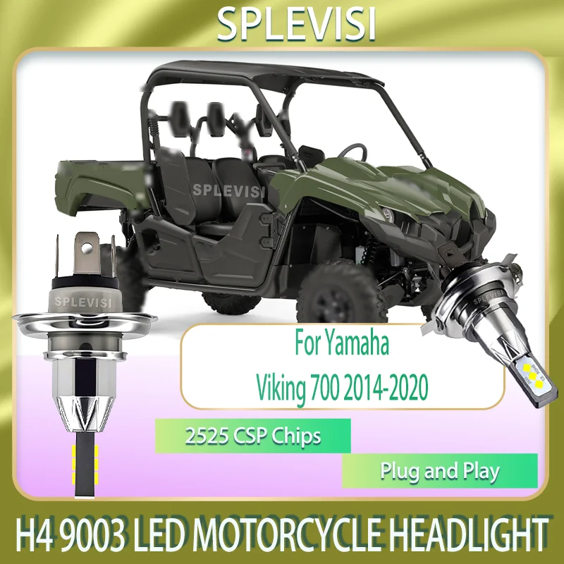 New Arrival LED Motorcycle Bulb - 2525 CSP Technology, Plug and Play For Yamaha Viking 700 2014 2015 2016 2017 2018 2019 2020
New Arrival LED Motorcycle Bulb - 2525 CSP Technology, Plug and Play For Yamaha Viking 700 2014 2015 2016 2017 2018 2019 2020