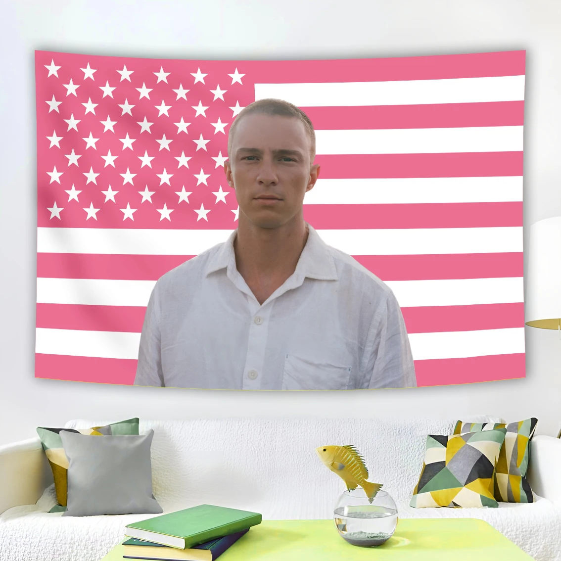 Drew Starkey American Flag Wall Hanging Starkey Flag Polyester Printing Fabric Decoration Tapestry Pink Flag Home and decoration
Drew Starkey American Flag Wall Hanging Starkey Flag Polyester Printing Fabric Decoration Tapestry Pink Flag Home and decoration