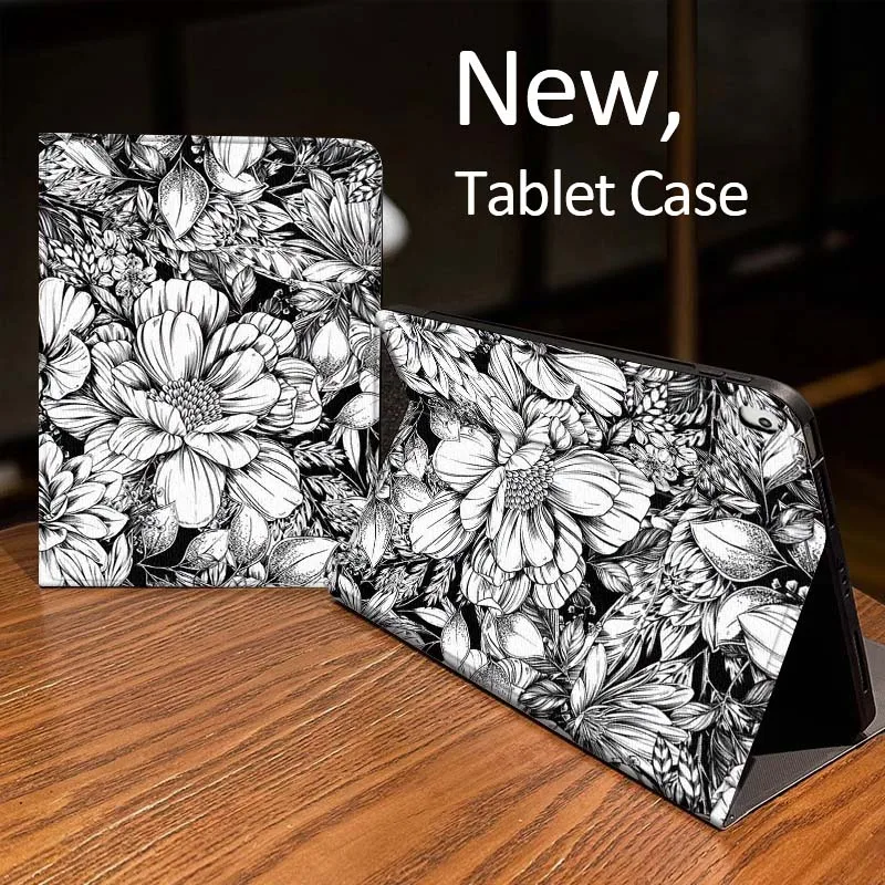 Black And White Flower Lineart Case For iPad Pro mini Air 1 2 4 3 5 6 7 8gen 9gen 11 M2 M3 M4 6th 7th 10th 11th Gen 2025 Tablet
Black And White Flower Lineart Case For iPad Pro mini Air 1 2 4 3 5 6 7 8gen 9gen 11 M2 M3 M4 6th 7th 10th 11th Gen 2025 Tablet