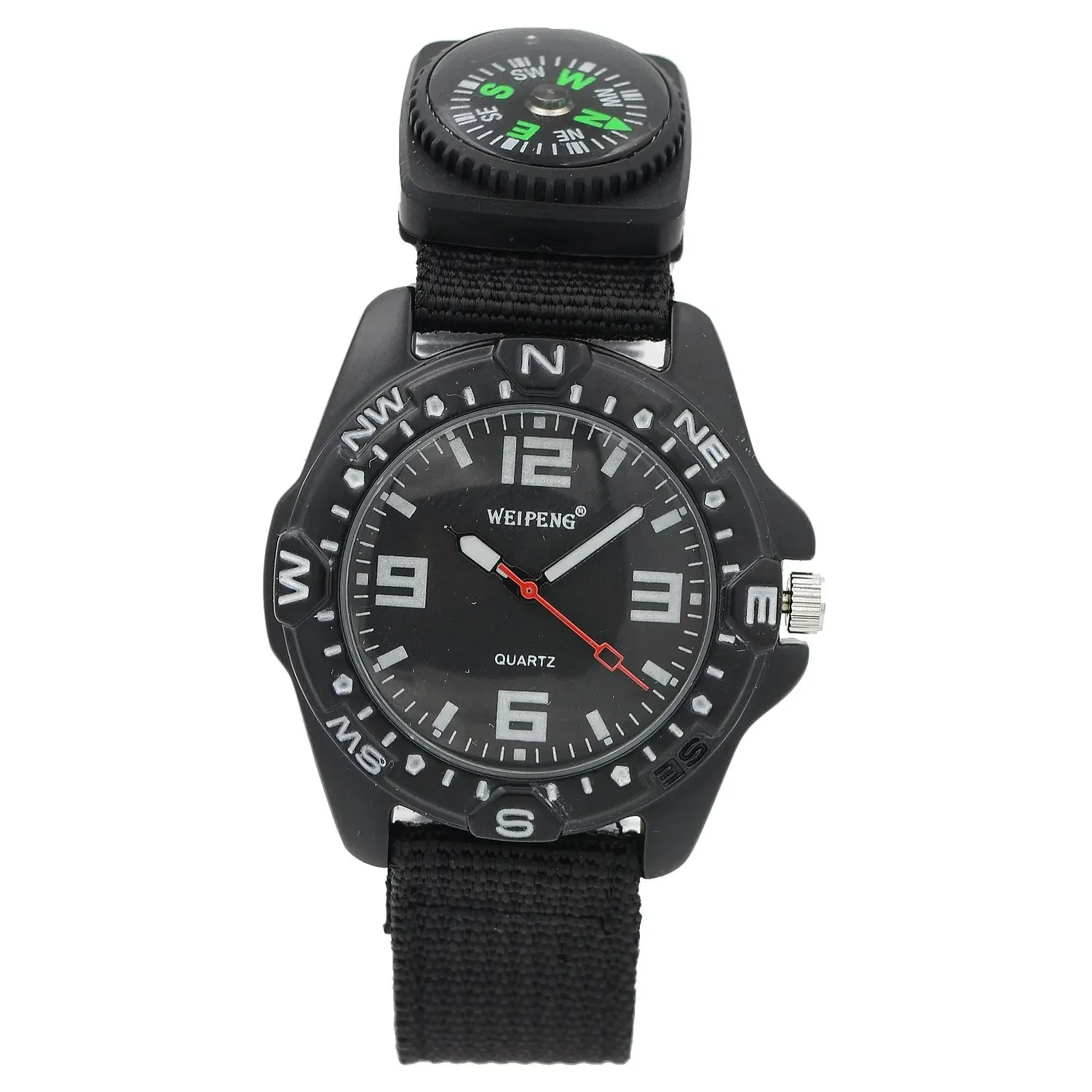 Luxury Timepiece Black Dial Japan Quartz Movement Mens Womens Wrist Watch Nylon Canvas Band Nice Gift
Luxury Timepiece Black Dial Japan Quartz Movement Mens Womens Wrist Watch Nylon Canvas Band Nice Gift