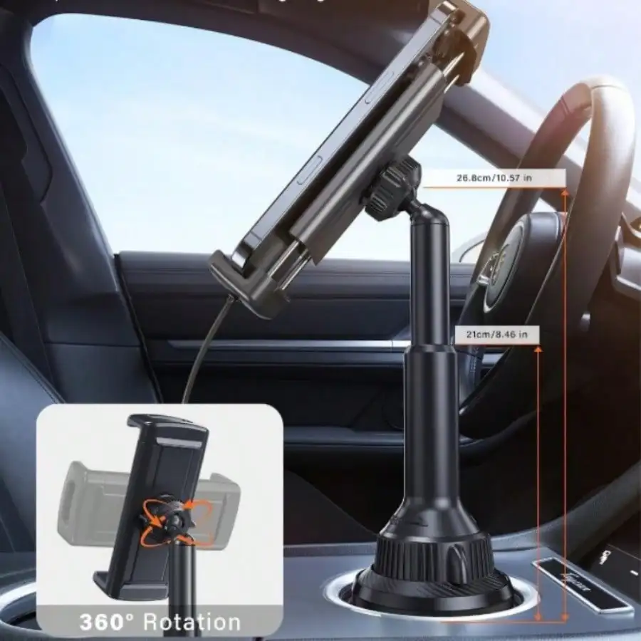 Tablet Holder for Automotive, Car Tablet Mount Adjustable Clamp (up to 8.3 "), 10.57" Height Adjustable iPad Holder for 4.3 "-11" Phones and Tablets, Perfect for Travel significant others
Tablet Holder for Automotive, Car Tablet Mount Adjustable Clamp (up to 8.3 "), 10.57" Height Adjustable iPad Holder for 4.3 "-11" Phones and Tablets, Perfect for Travel significant others