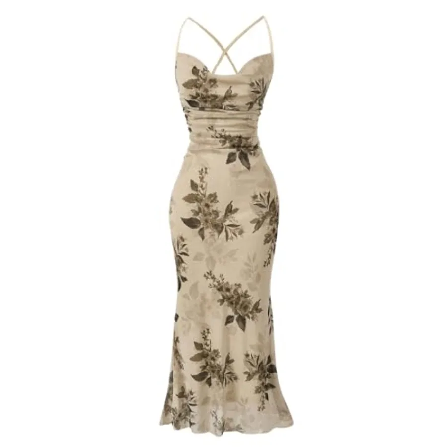 SOLY HUX Women's Floral Mesh Bodycon Cami Dress Cowl Neck Sleeveless Cocktail Party Wedding Guest Long Maxi Dresses
SOLY HUX Women's Floral Mesh Bodycon Cami Dress Cowl Neck Sleeveless Cocktail Party Wedding Guest Long Maxi Dresses