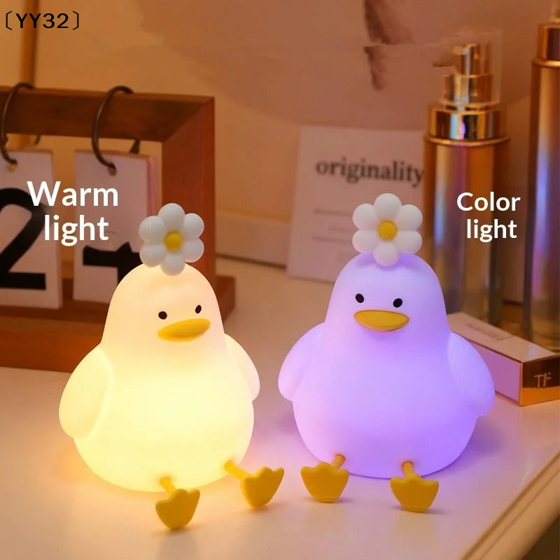 Duck Led Night Light USB Rechargeable Nightlights Silicone Lamp Touch Switch Children Kid Bedroom Decoration Birthday Gift〔YY32〕
Duck Led Night Light USB Rechargeable Nightlights Silicone Lamp Touch Switch Children Kid Bedroom Decoration Birthday Gift〔YY32〕