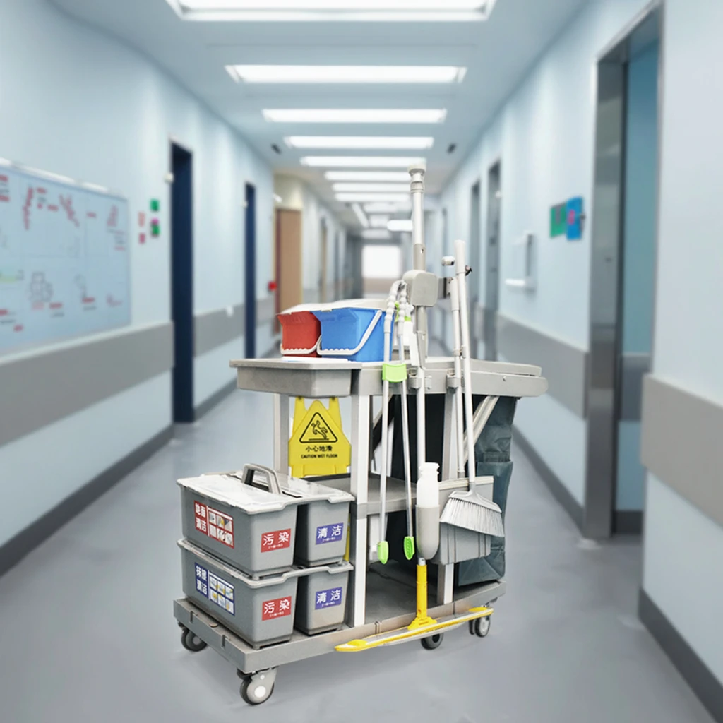 2025Hospital Cleaning Cart Trolley Housekeeping Janitor Trolley Cart Cleaning Trolley Cart Hospital Ward
2025Hospital Cleaning Cart Trolley Housekeeping Janitor Trolley Cart Cleaning Trolley Cart Hospital Ward