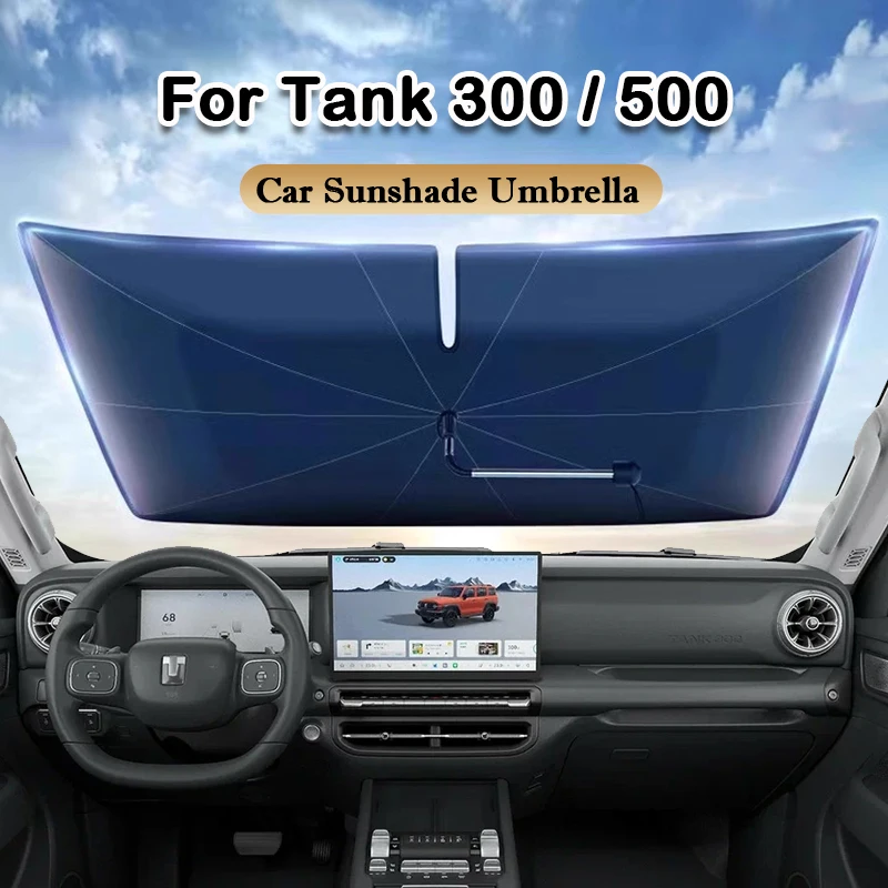 For Great Wall Tank 300 500 Car Front Windshield Sunshades Umbrella Auto Interior Foldable Summer Sun Protechor Accessorie Part
For Great Wall Tank 300 500 Car Front Windshield Sunshades Umbrella Auto Interior Foldable Summer Sun Protechor Accessorie Part