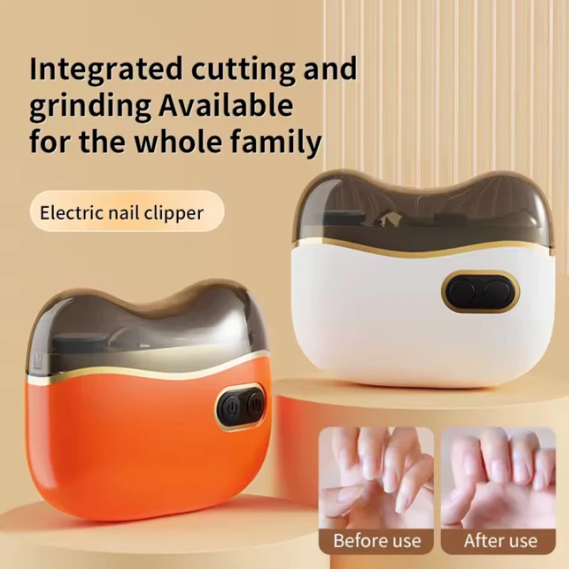 2 in 1 Electric Nail Tool, USB Charging Nail Clipper & Polisher, Rechargeable Nail Cutter for Adult Kids Fingernail Toe Scissors
2 in 1 Electric Nail Tool, USB Charging Nail Clipper & Polisher, Rechargeable Nail Cutter for Adult Kids Fingernail Toe Scissors